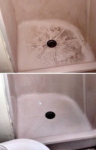 shower repair before and after 1
