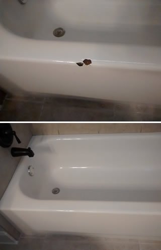 tub repair before and after